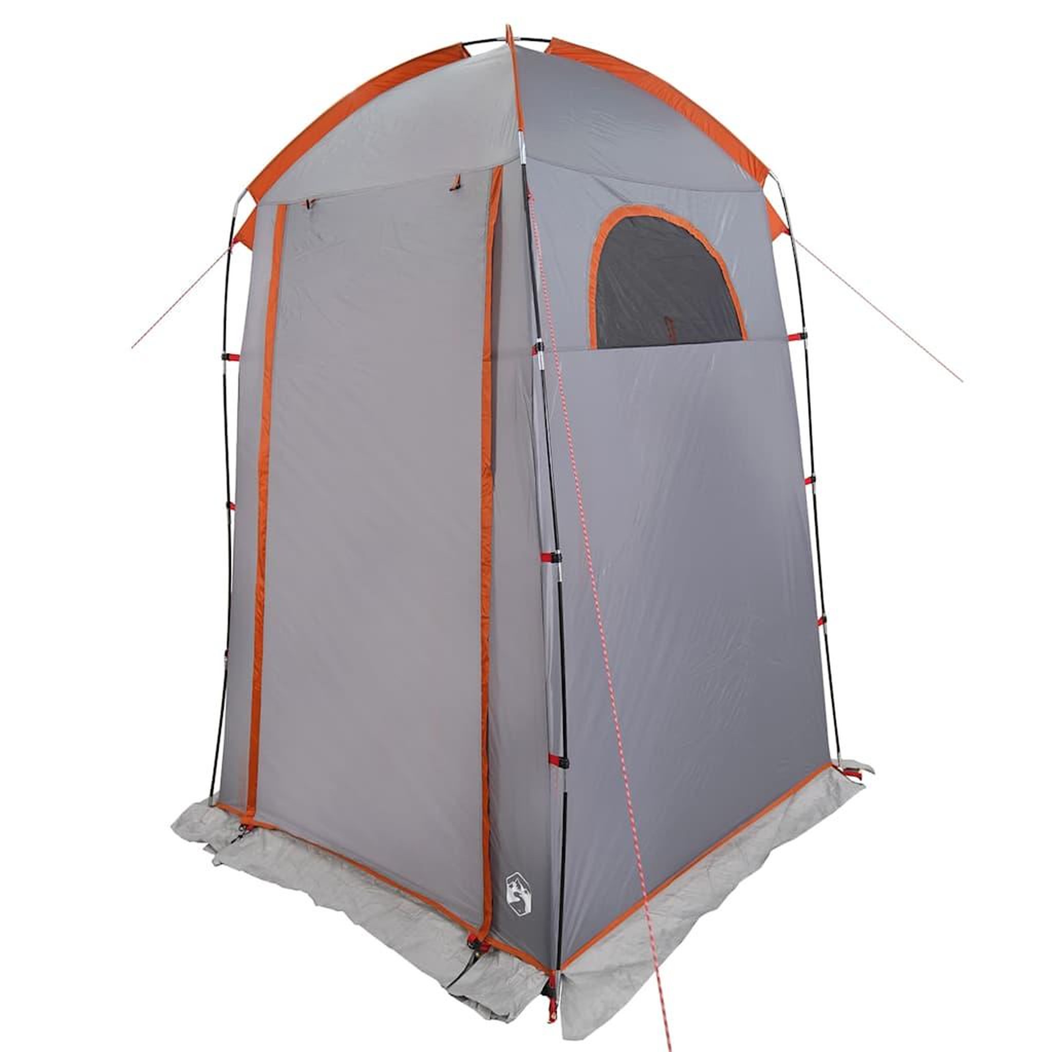 Voir la diapositive 5 : VIDAXL Tente de douche gris et orange impermeable