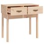 Voir la diapositive 4 : VIDAXL Table console 76,5x40x75 cm Bois massif de pin