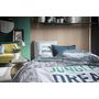 Voir la diapositive 2 : Home collection Parure housse de couette 100%coton 3pcs 260x240cm jungle dream