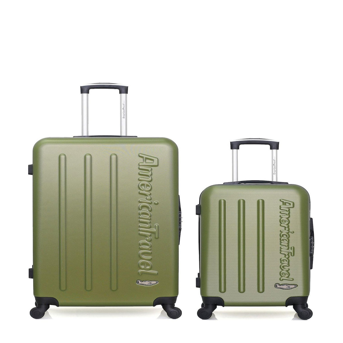AMERICAN TRAVEL AMERICAN TRAVEL - LOT DE 2 - Valises grand format et cabine BRONX