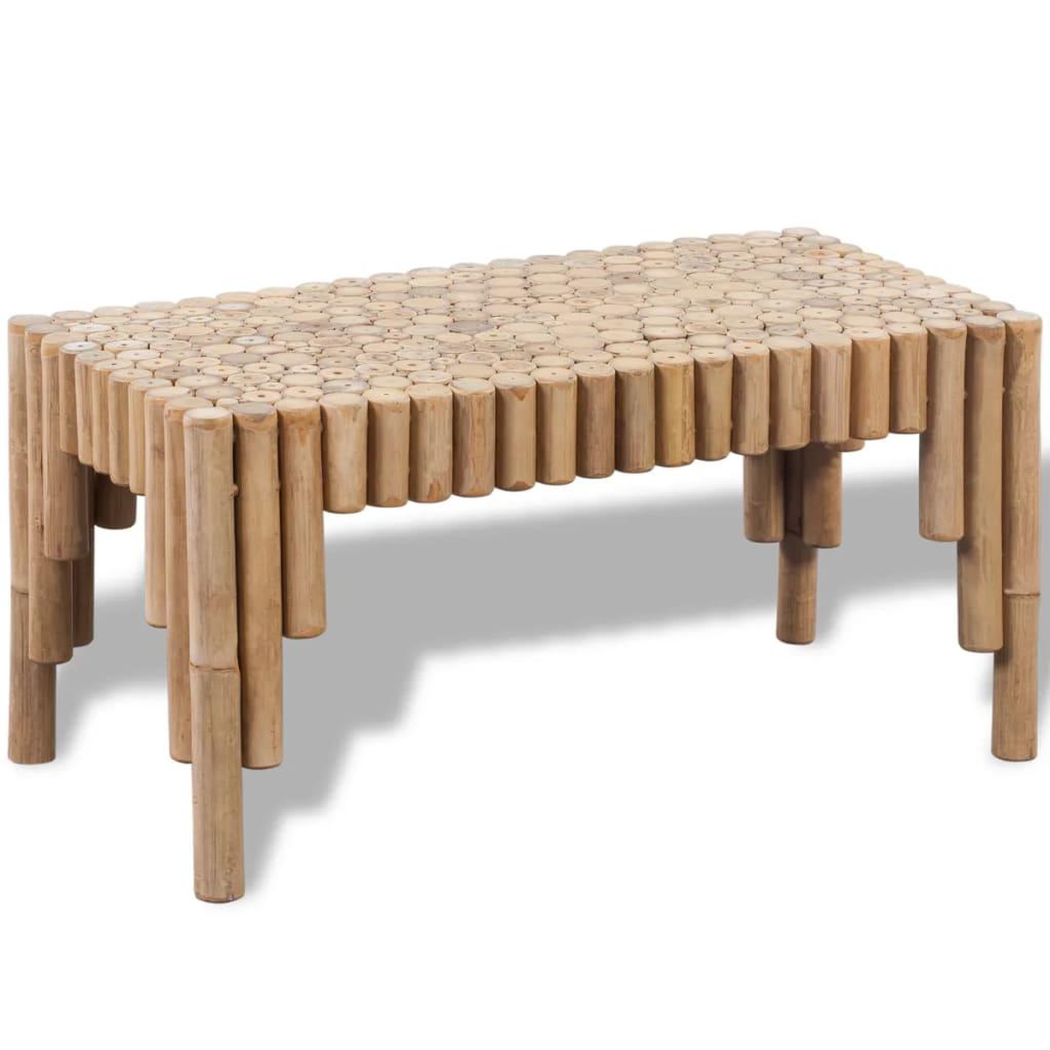 Voir la diapositive 1 : VIDAXL Table basse Bambou