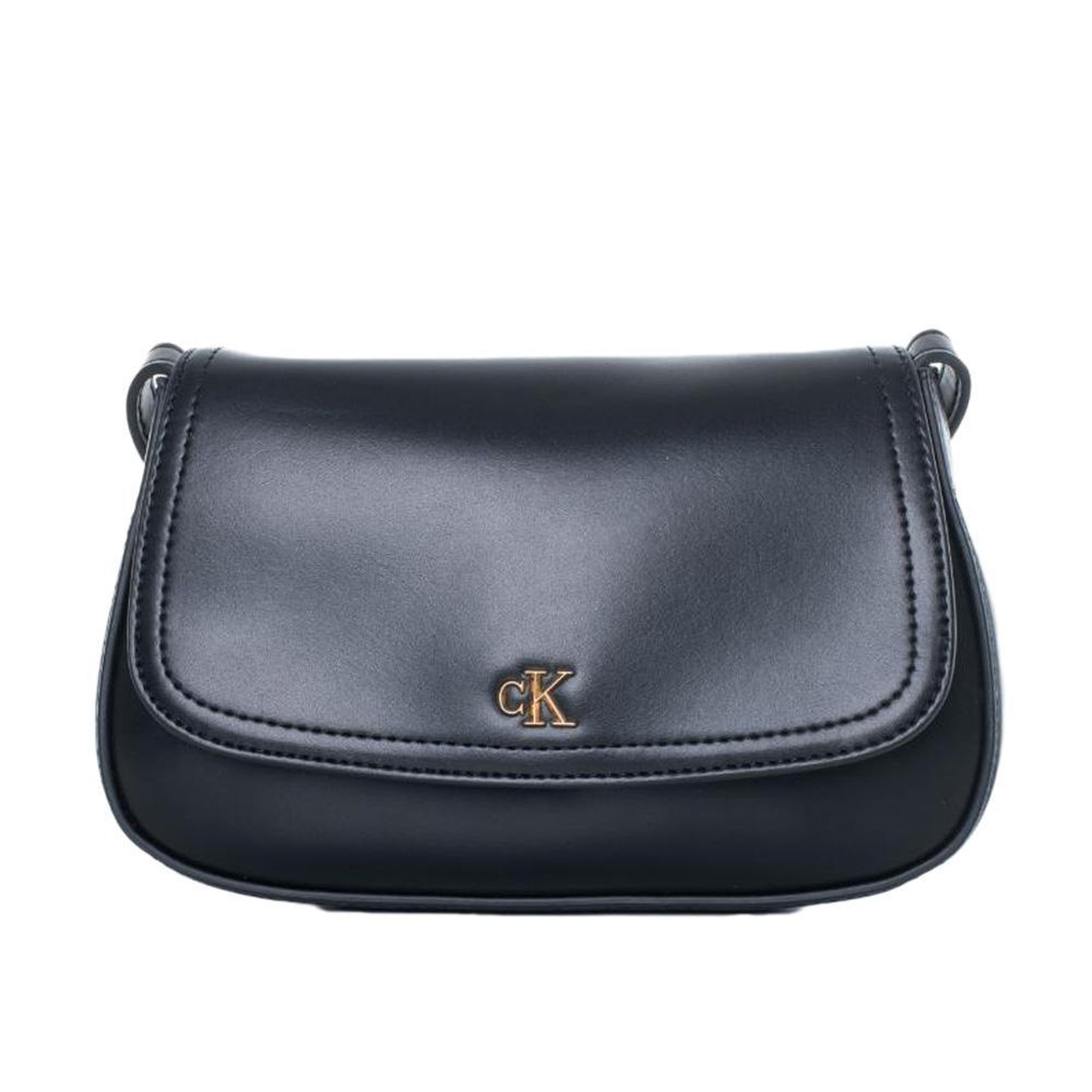 Voir la diapositive 1 : CALVIN KLEIN JEANS Sac à bandoulière Noir Femme Calvin Klein Jeans Ck Flap