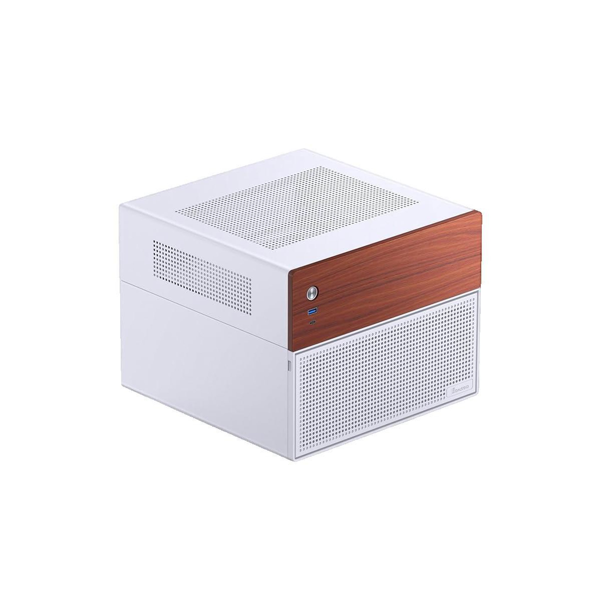 JONSBO Boîtier PC Jonsbo N4 compact et élégant blanc