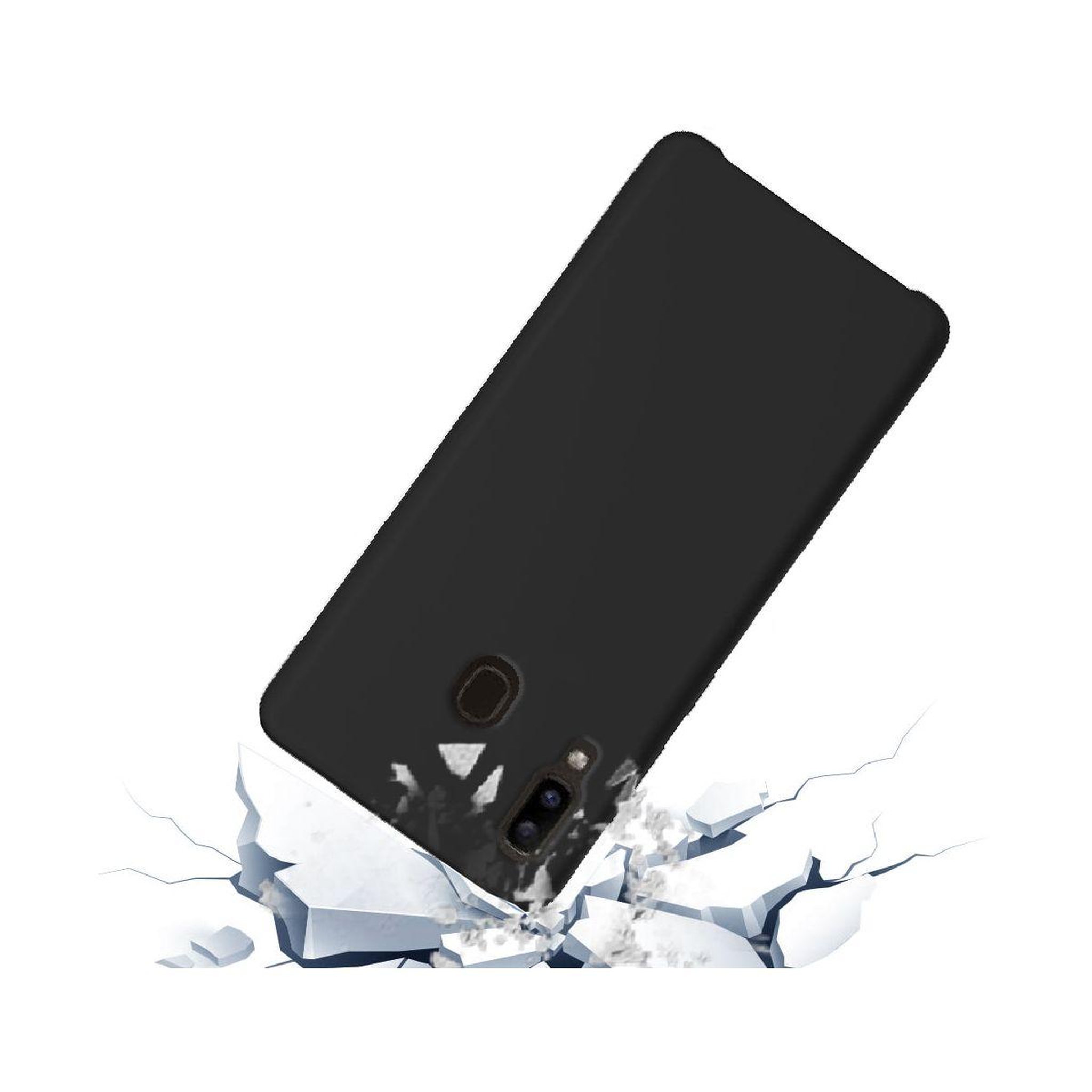 Voir la diapositive 4 : IBROZ Pack honor 9x coque silicone noir