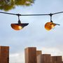 Voir la diapositive 2 : Lumisky Guirlande lumineuse HAT LIGHT Noir Caoutchouc 6M 10xE27