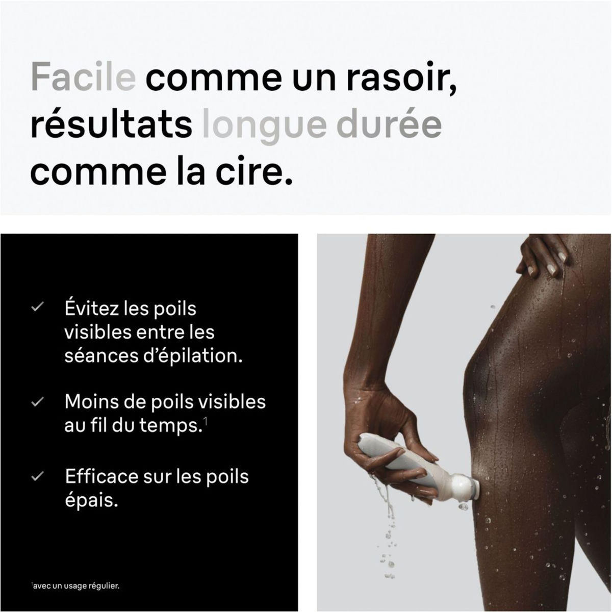 BRAUN Epilateur électrique Silk-épil SES 9-061