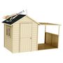 Voir la diapositive 2 : Soulet Cabane de jardin pour enfant - Bois - H1.62m - EUGENIE