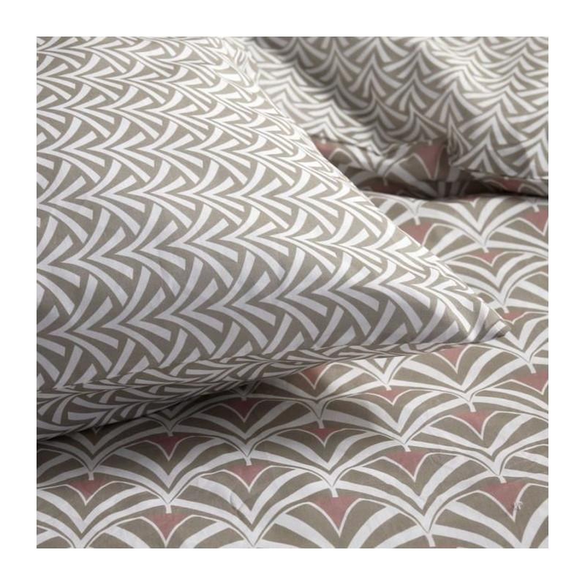 Voir la diapositive 2 : Today Parure de lit 2 personnes - TODAY - Sunshine 16.19 - 220 x 240 cm - 100% Coton imprimé