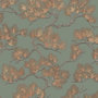 Voir la diapositive 2 : DUTCH WALLCOVERINGS DUTCH WALLCOVERINGS Papier peint Motif avec pins Vert