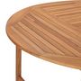 Voir la diapositive 5 : VIDAXL Table de jardin 150x76 cm Bois de teck solide