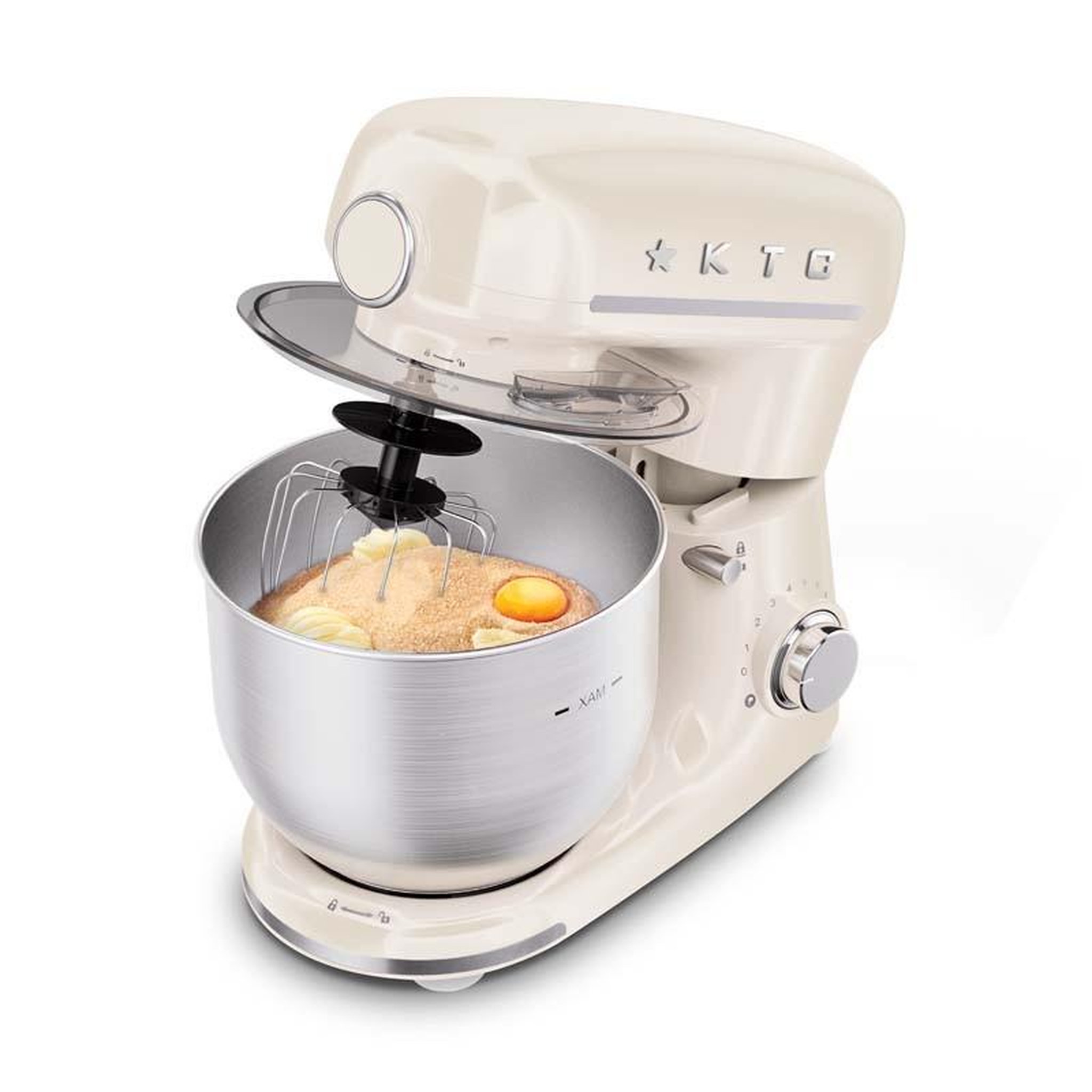 Voir la diapositive 2 : KITCHENCOOK Robot pétrin 5l inspiron cream kitchencook