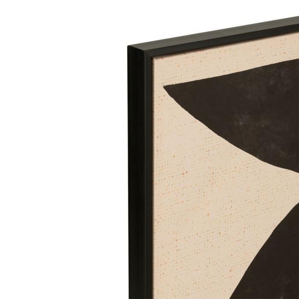 Paris Prix Cadre Photo Déco  Formes Ethniques  103x143cm Marron & Noir