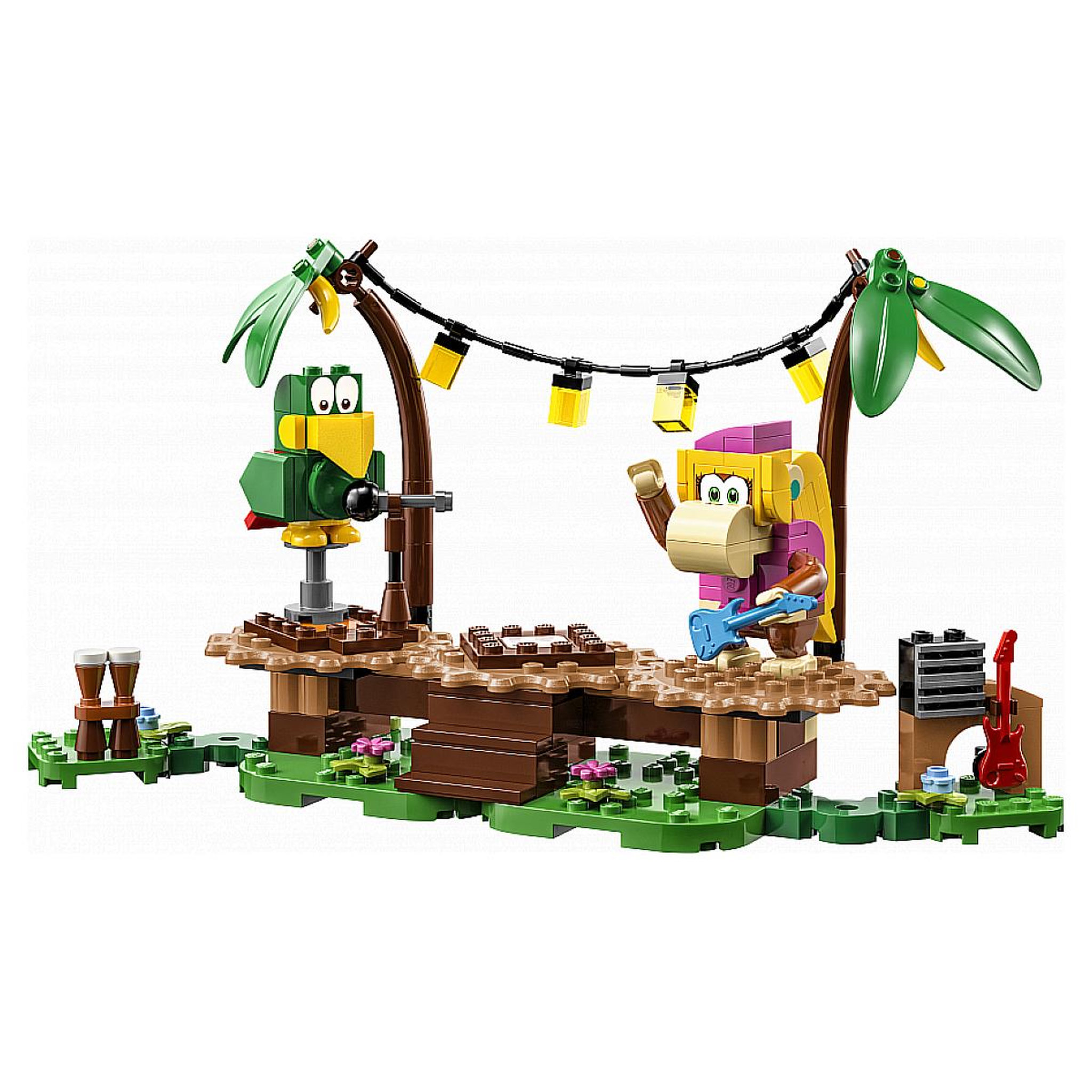 Voir la diapositive 4 : LEGO 71421 Ensemble d extension concert de Dixie Kong dans la jungle Super Mario™