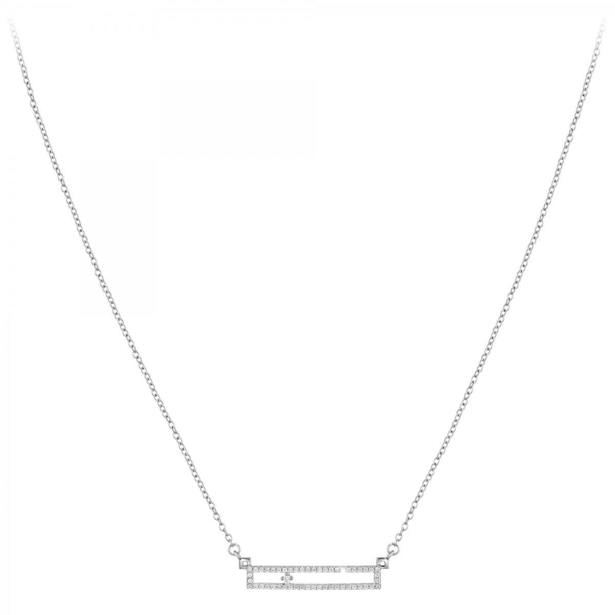 SC CRYSTAL Collier par SC Crystal orné d'un véritable diamant