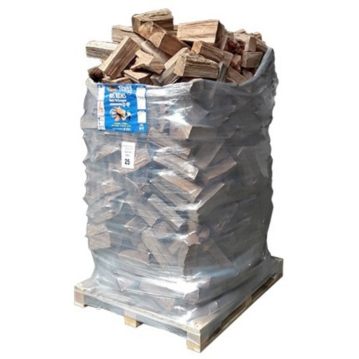 WOODSTOCK Bois de chauffage - Bûches 25 cm - 3 palettes