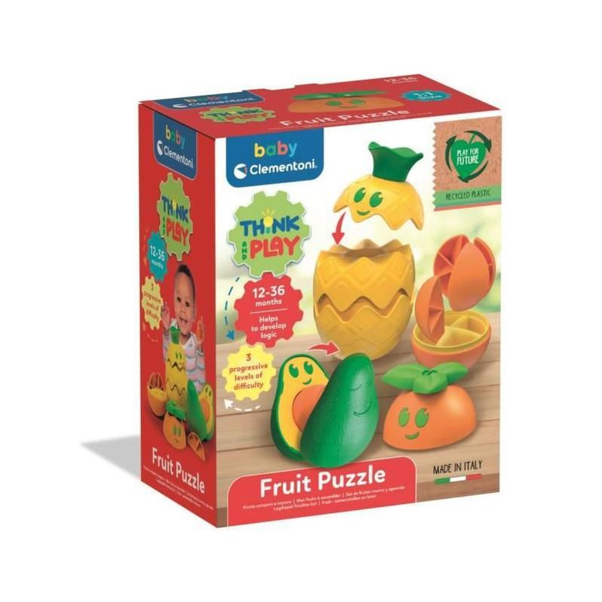 CLEMENTONI CLEMENTONI - Mes fruits a assembler