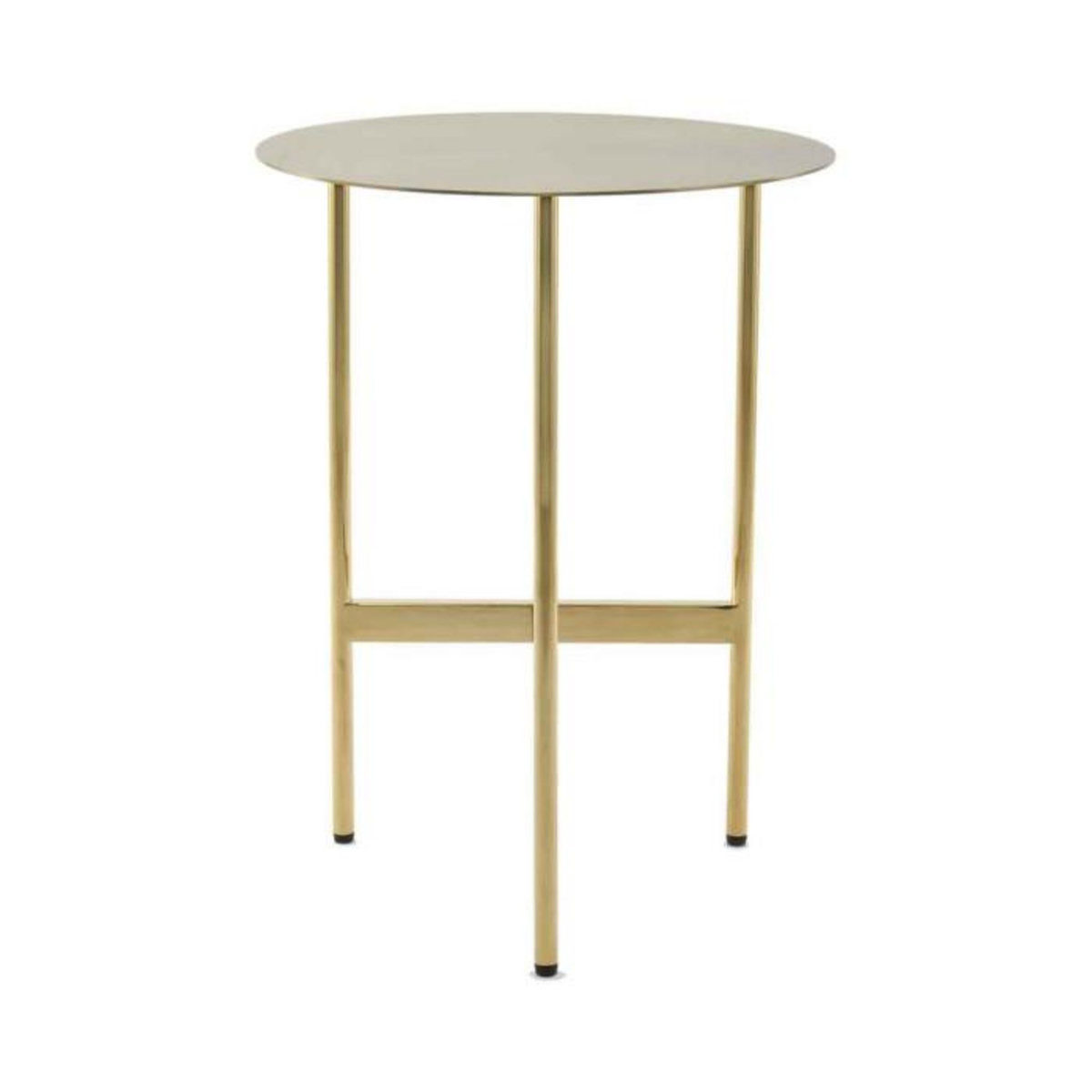 Paris Prix Table d'Appoint Ronde Design  Pema  54cm Or