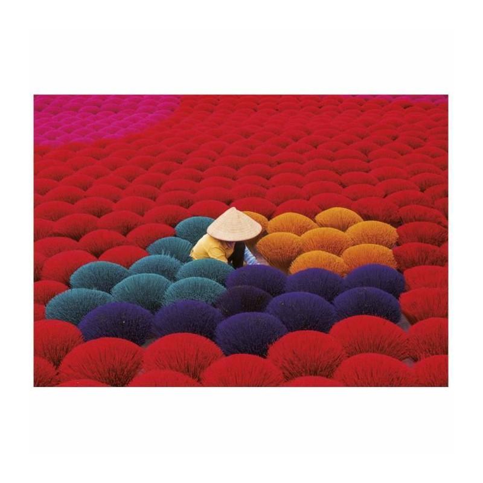Voir la diapositive 2 : EDUCA Puzzle 1000 pièces – Village d’Encens, Vietnam – Paysage nature – Educa – Intérieur – Adulte mixte