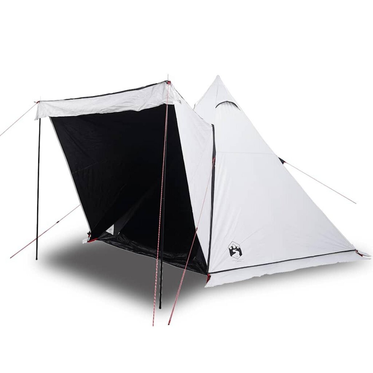 VIDAXL Tente familiale tipi 6 personnes tissu occultant impermeable