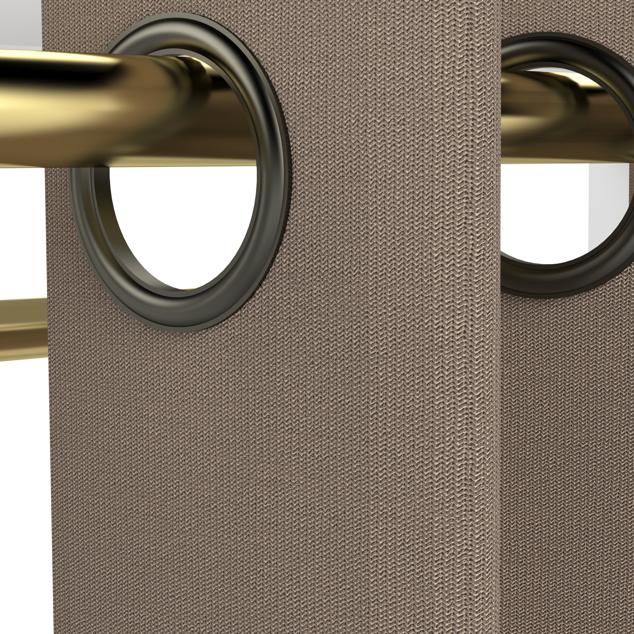 Voir la diapositive 4 : Dressing extensible à rideau H182xL123-160cm