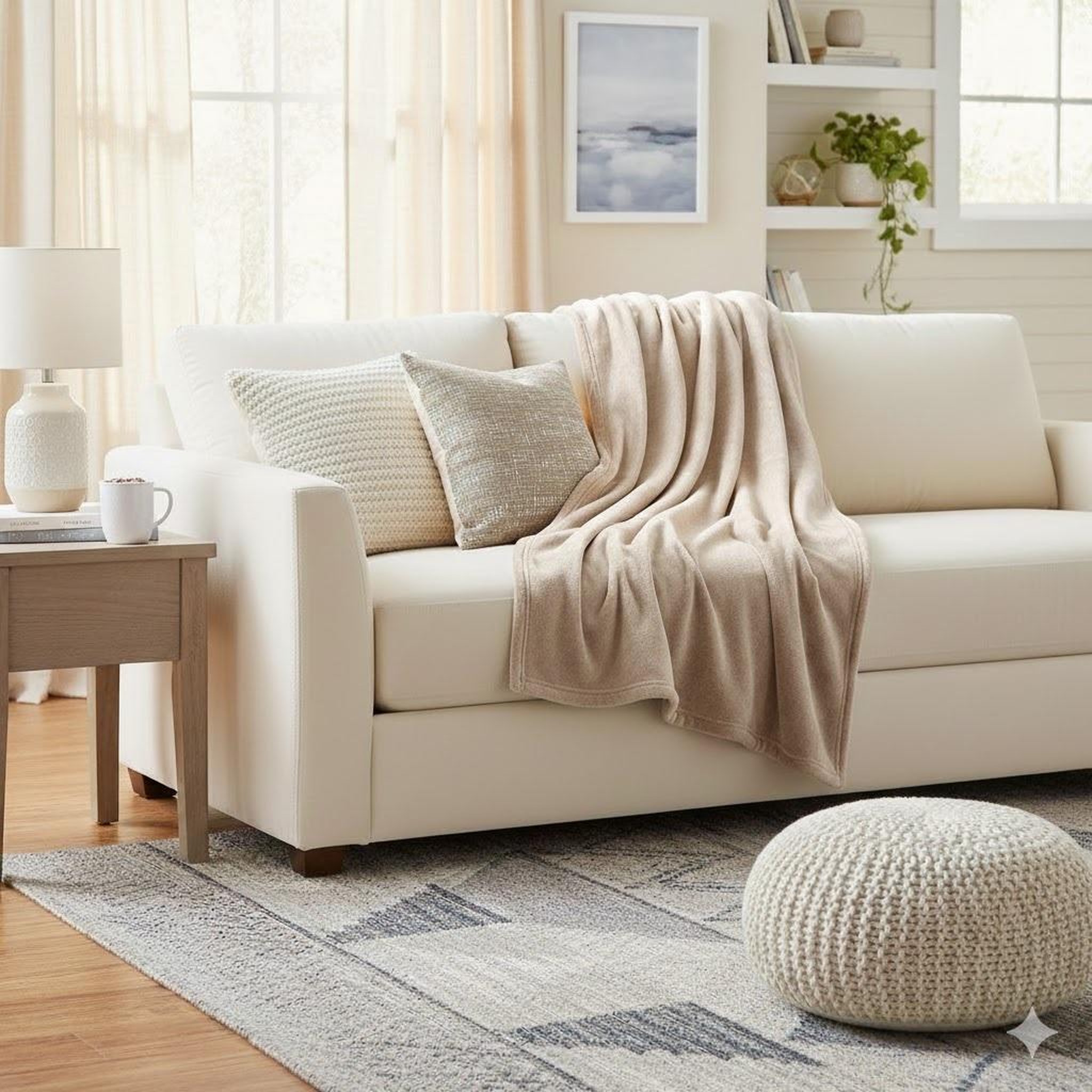 Voir la diapositive 2 : Eden Plaid flanelle douceur design et moderne