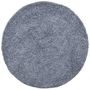 Voir la diapositive 2 : VIDAXL Tapis shaggy PAMPLONA poils longs moderne bleu Ø 240 cm