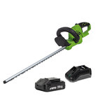 VITO Taille haies sans fil 20V + Batterie lithium 3.0AH Lame 51Cm Chargeur Rapide VITO