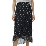 Vero Moda Jupe  à Pois Femme Vero Moda Smilla. Coloris disponibles : Noir