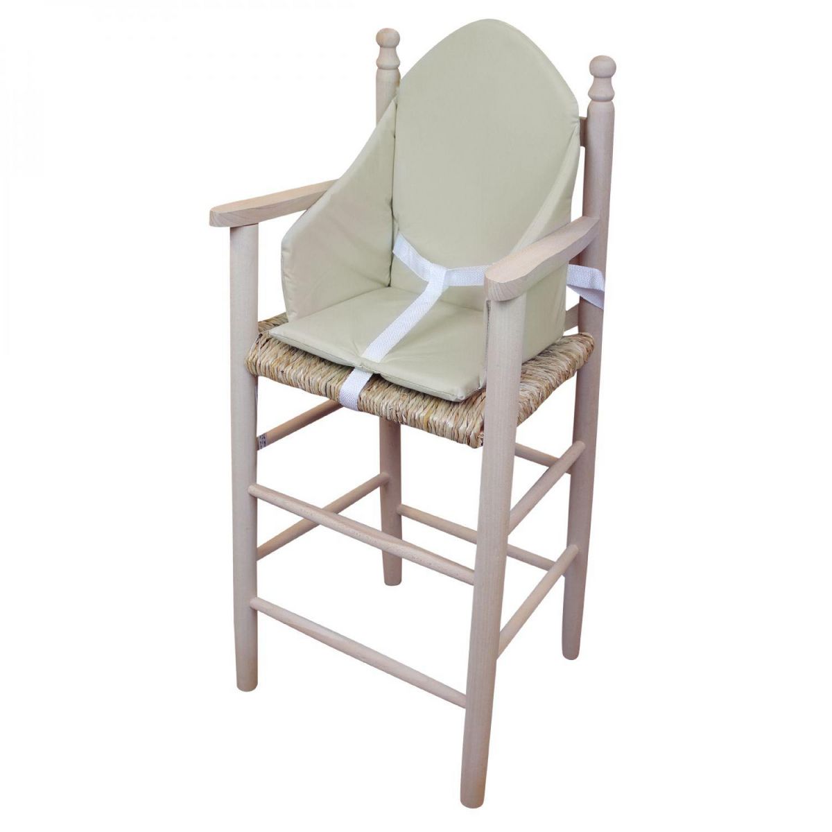 Monsieur Bébé Coussin d'assise universel Miam avec harnais pour chaise haute bébé