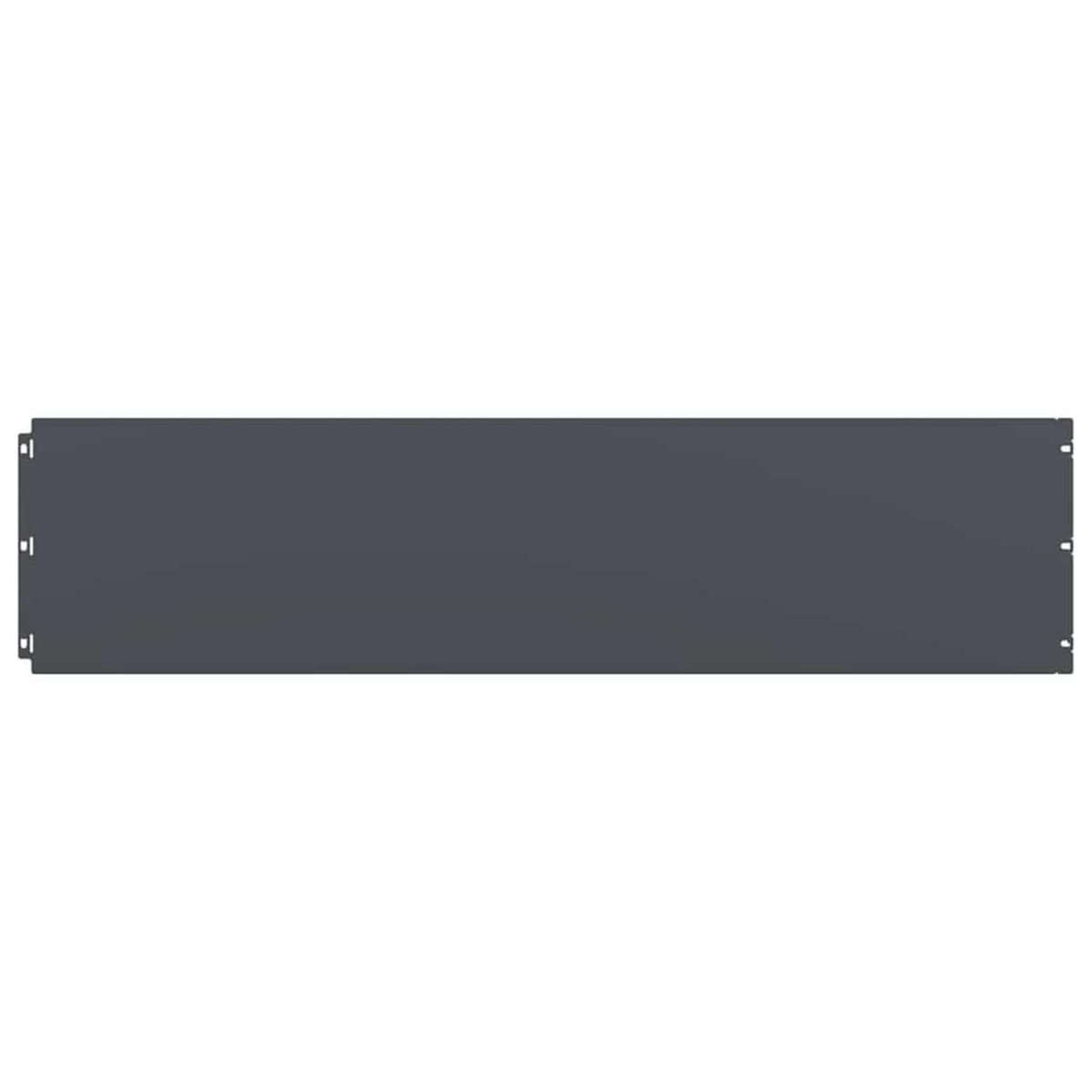 VIDAXL Bordures pelouse 10pcs anthracite 25x103cm acier lamine a froid