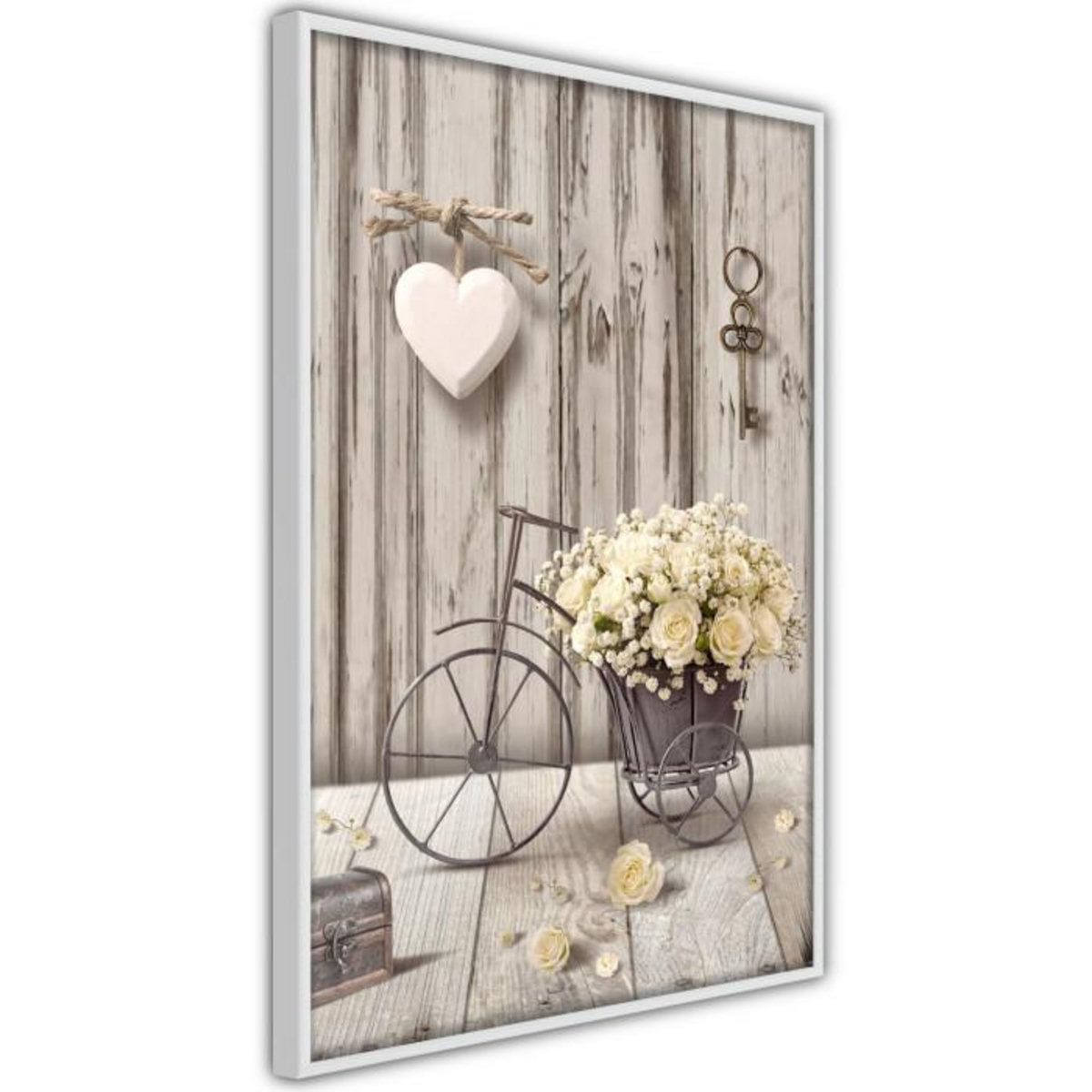 Paris Prix Affiche Murale Encadrée  Retro Style