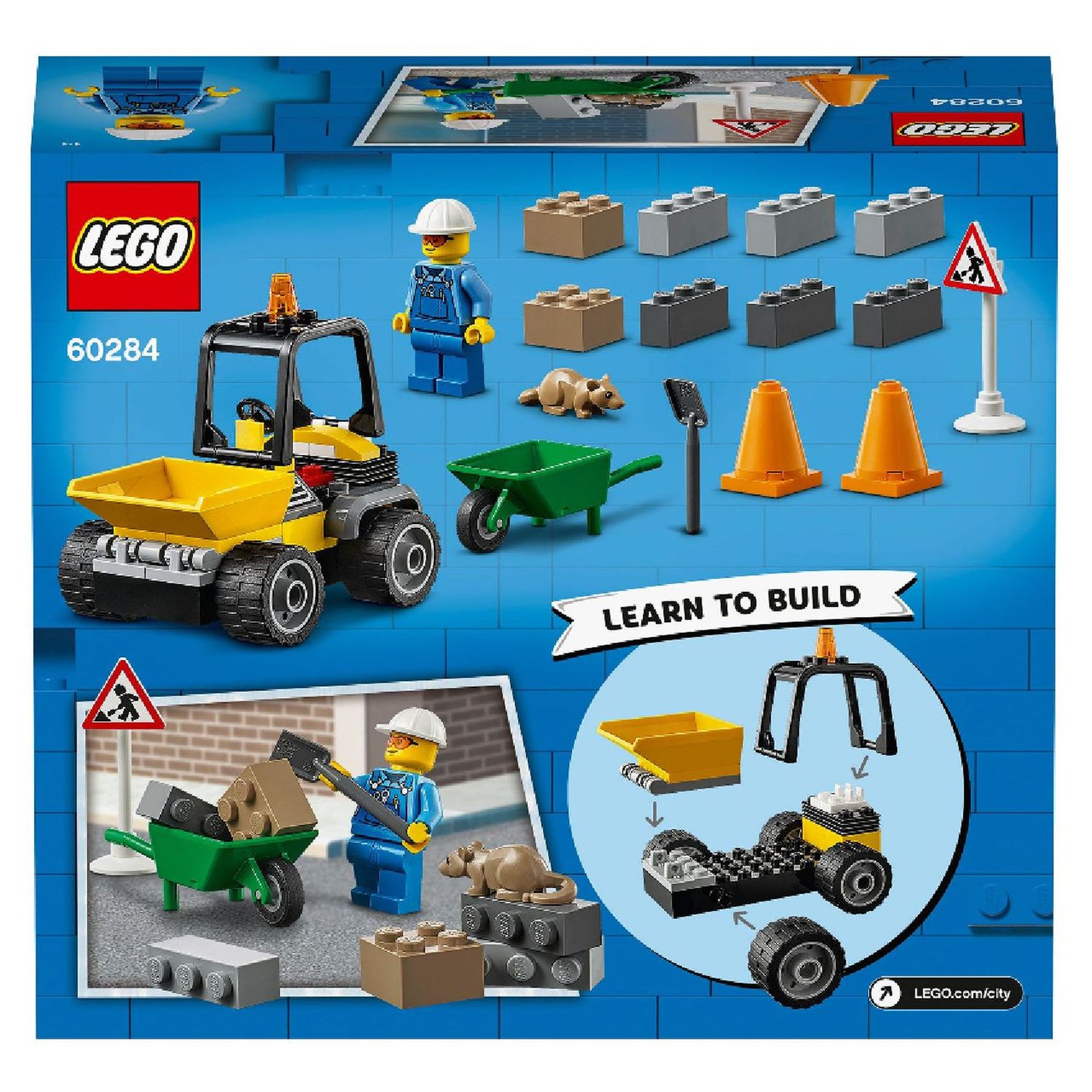 Voir la diapositive 8 : LEGO City 60284 - Les Super Véhicules Le Camion de Chantier