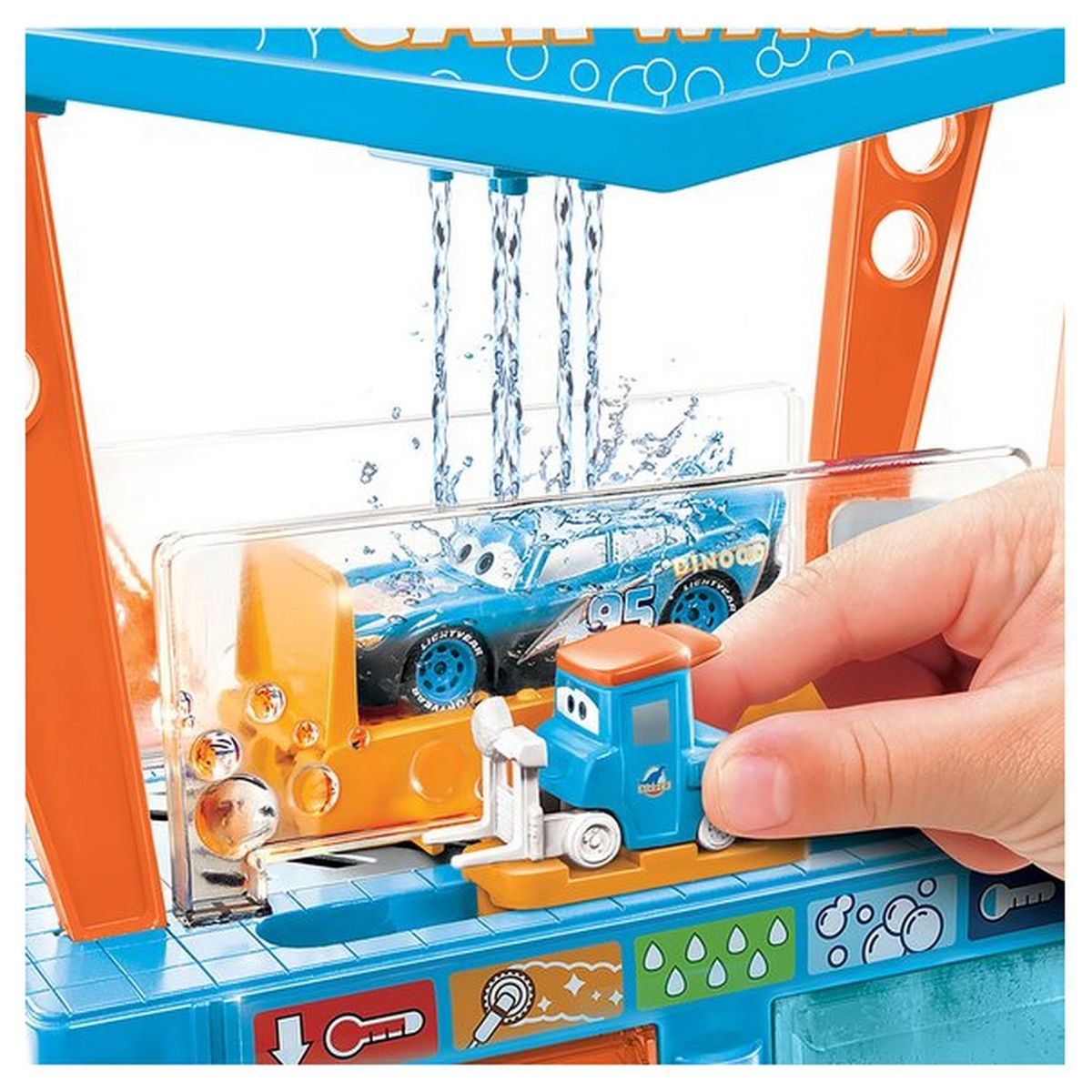 MATTEL Mattel Cars station de lavage Dinoco