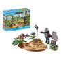 Voir la diapositive 3 : PLAYMOBIL 71526 -  - Stegosaure et voleur d œuf
