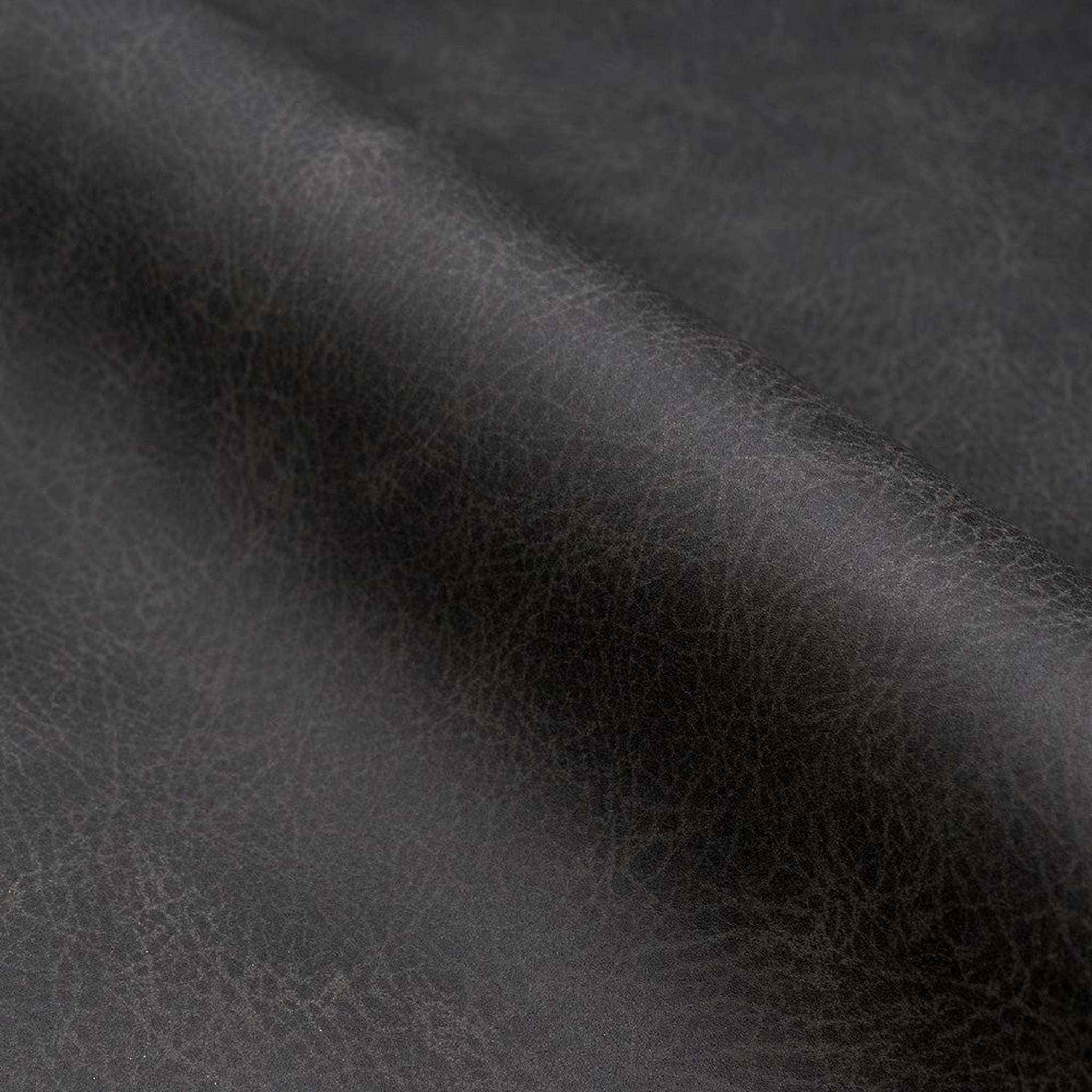 Voir la diapositive 3 : MAISON PAVANE Lot de 2 chaises en cuir synthétique gris / noir-texas