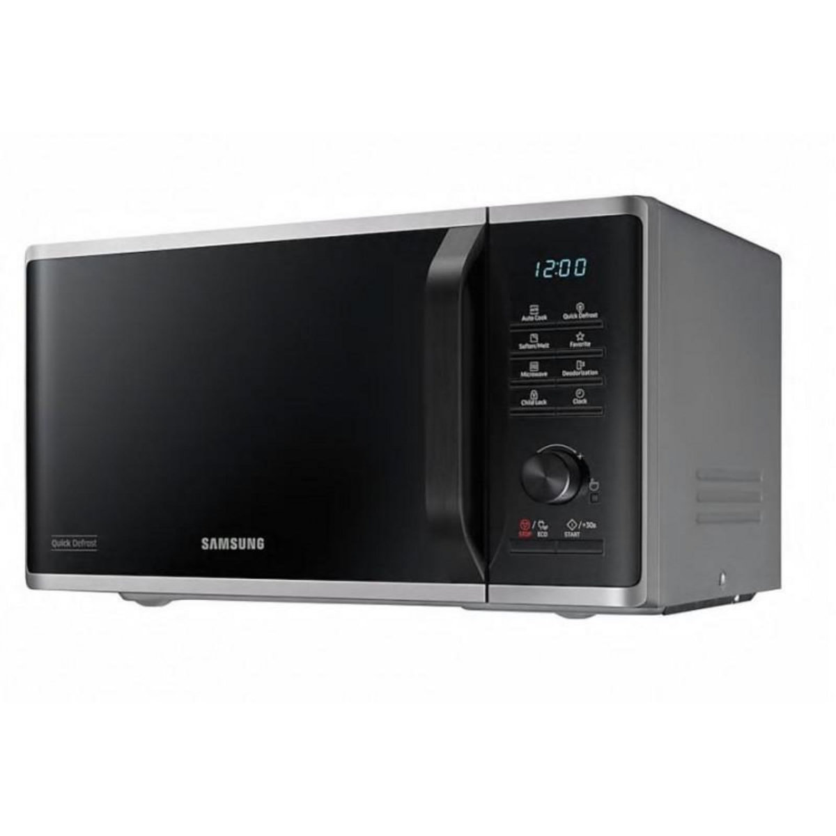 Samsung Micro-ondes pose libre 23L SAMSUNG 800W 48.9cm, MS23K3515ASEF