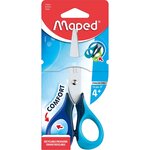 MAPED Paire de ciseaux bouts ronds anneaux souples 13cm Sensoft 3D coloris aléatoire