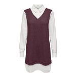 JACQUELINE DE YONG Robe /Blanche Femme JDY Tonsy. Coloris disponibles : Rouge