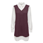 JACQUELINE DE YONG Robe /Blanche Femme JDY Tonsy. Coloris disponibles : Rouge