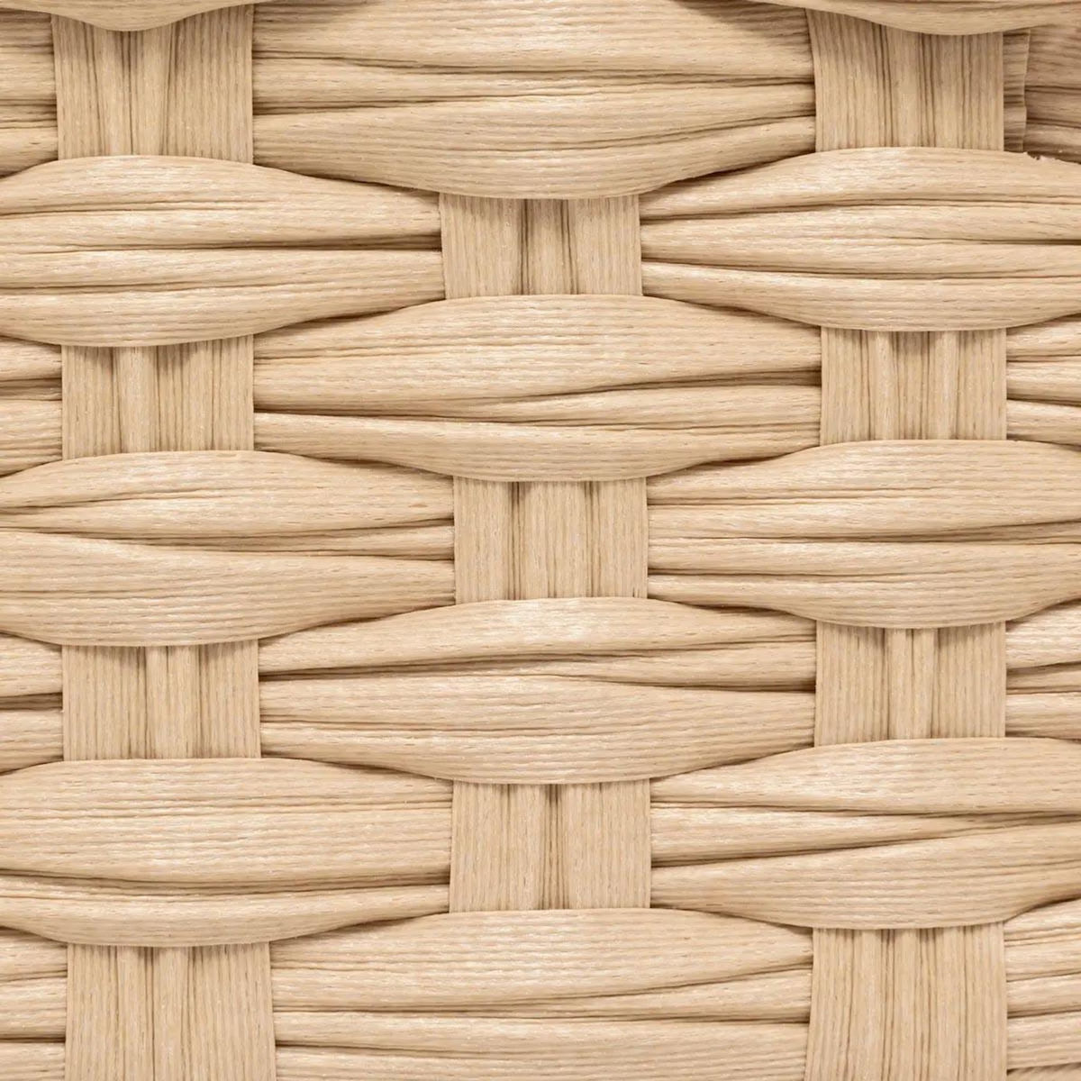 FIVE Lot de 3 Paniers de Rangement Hauts  Tressé  30cm Naturel