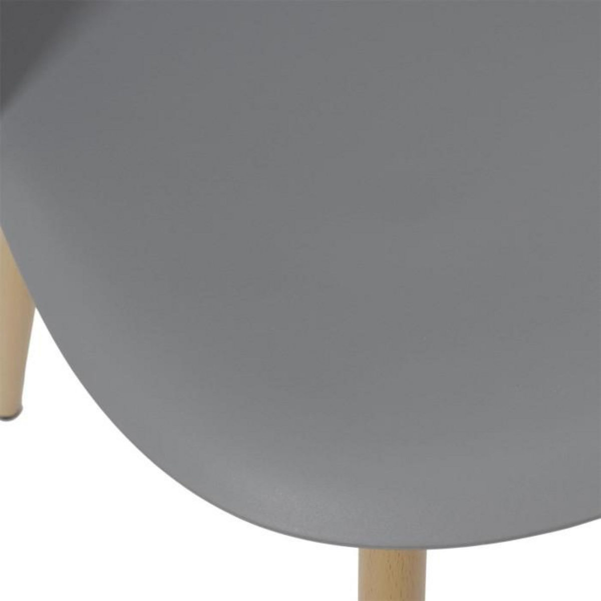Paris Prix Lot de 2 Chaises Scandinave  Bergen  81cm Gris