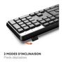 Voir la diapositive 4 : Mobility Lab Clavier sans fil - MOBILITY LAB - Deluxe - AZERTY - Noir