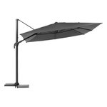 HESPERIDE Parasol déporté Carré Melhia. Coloris disponibles : Beige