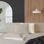 Voir la diapositive 3 : Paris Prix Taie d'Oreiller Microfibre  Oscar  50x70cm Naturel