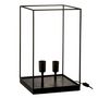 Voir la diapositive 2 : Paris Prix Lampe à Poser  Deux Ampoules  51cm Noir