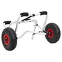 Voir la diapositive 3 : VIDAXL Chariot pour kayak pliable 45 kg aluminium