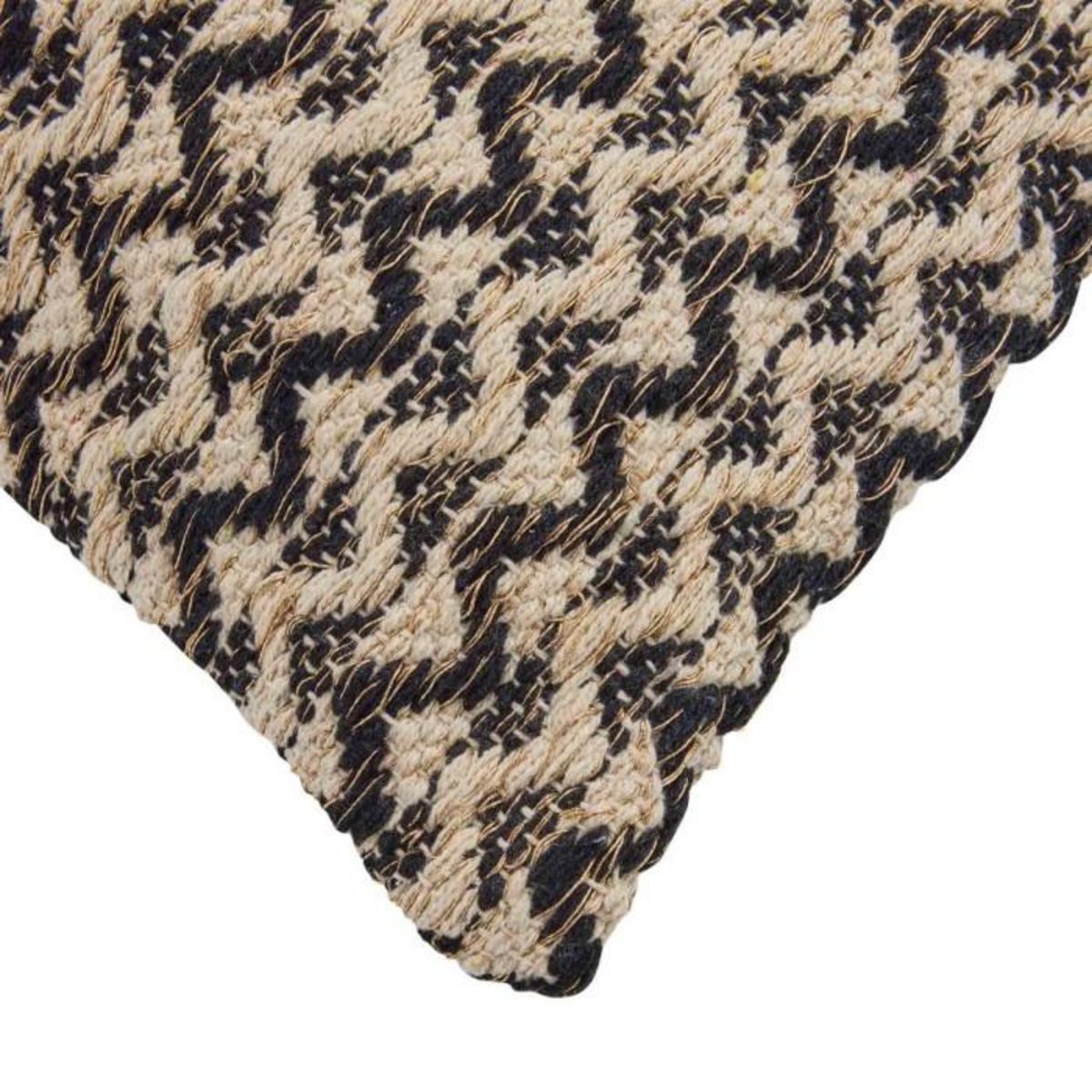 Paris Prix Coussin Déco Fantaisie  Loumeo  30x50cm Noir