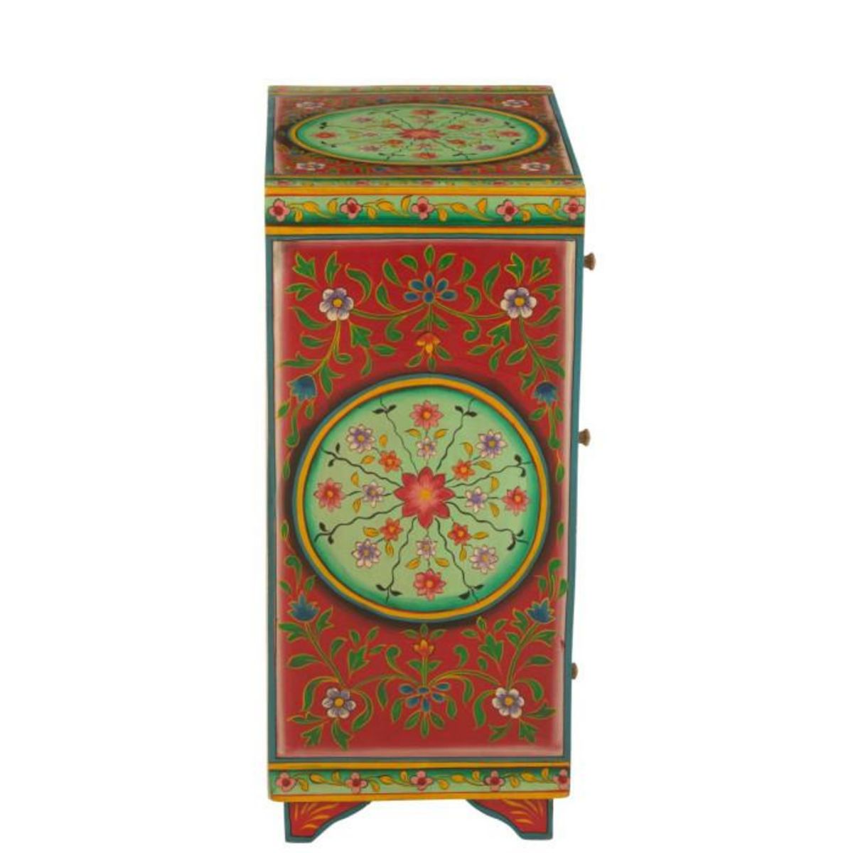 Paris Prix Commode 7 Tiroirs en Bois  Mumbai  65cm Multicolore