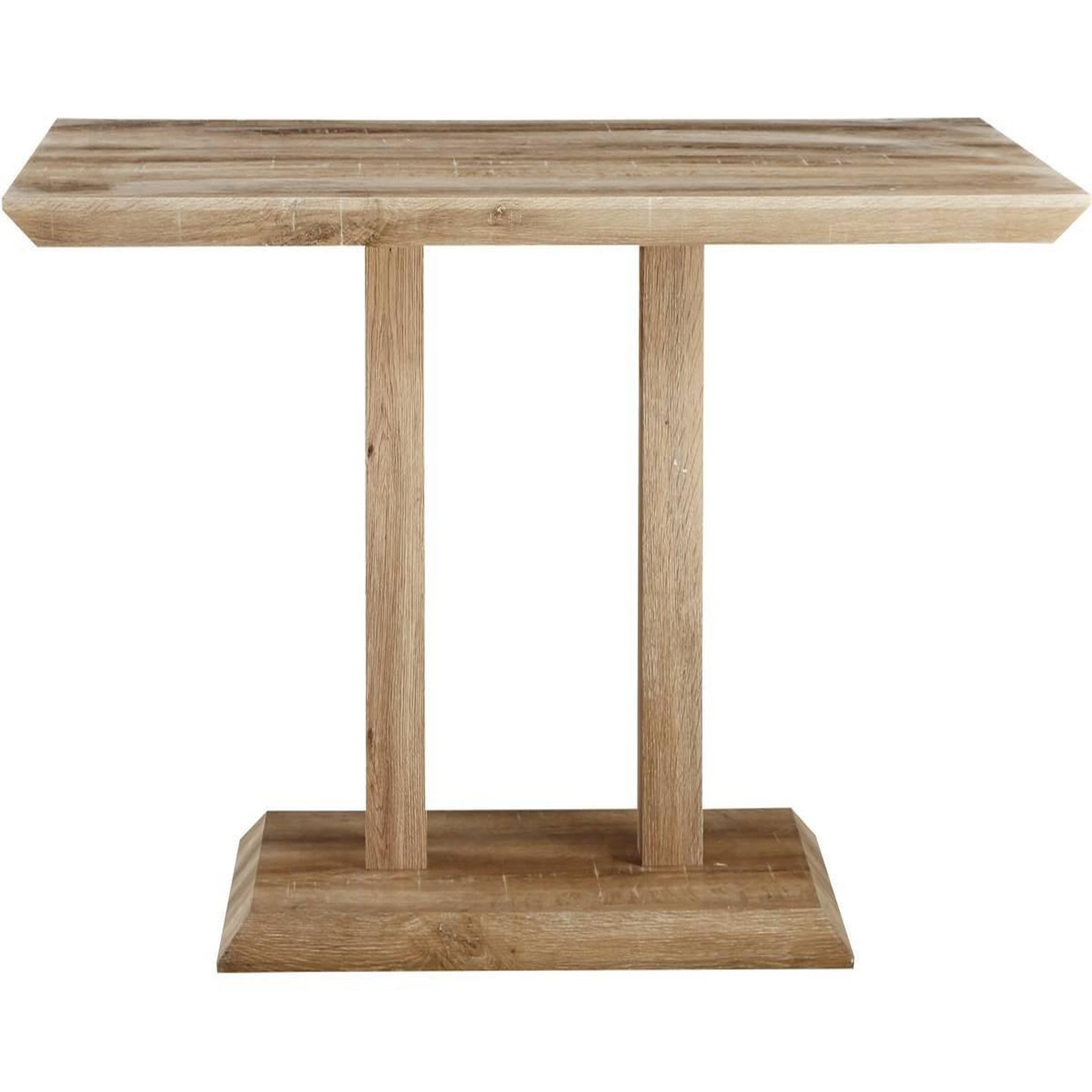 Voir la diapositive 3 : Habitat et Jardin Table repas  Alina  - 130 x 80 x 75 cm - Chêne