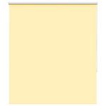 VIDAXL Store enrouleur occultant jaune largeur du tissu 121,6 cm